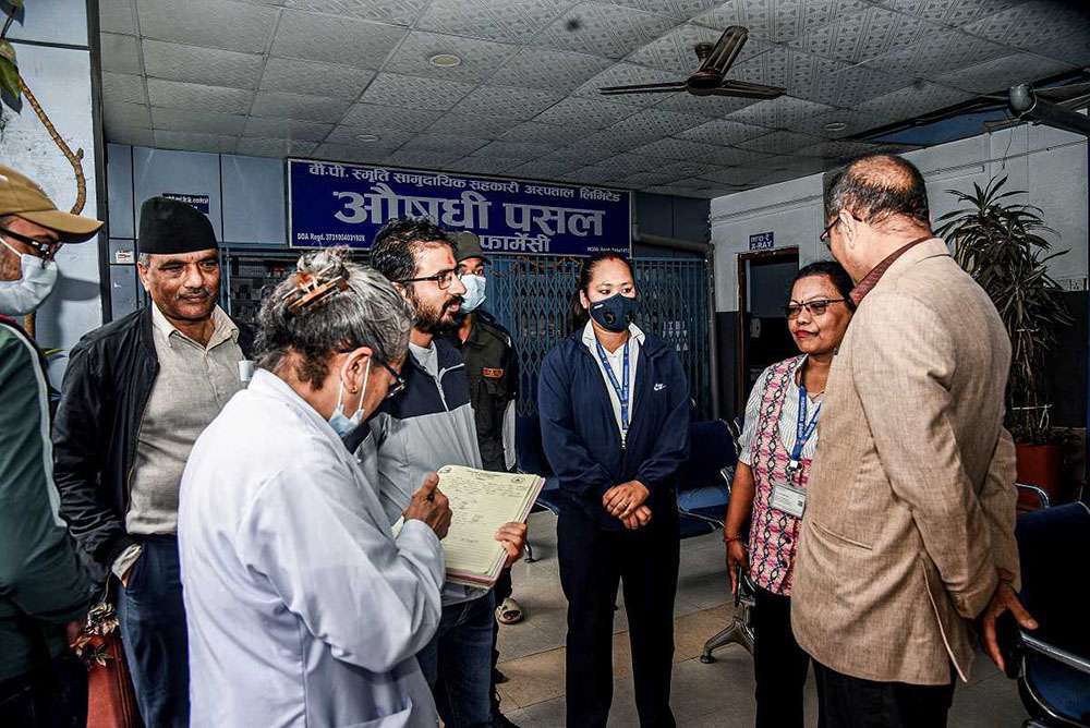 विपी स्मृति अस्पताललाई फोहोरो व्यवस्थापन नगरेपछि महानगरको जरीवाना